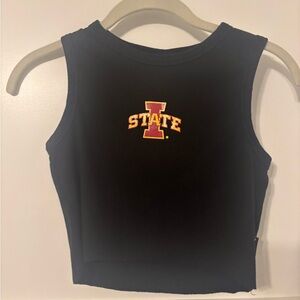Cropped Iowa State tank